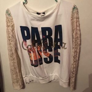 Lace Long Sleeve Paradise California Shirt